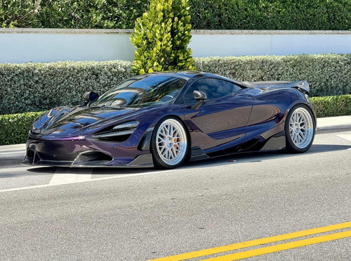 Cvrbonized Dry Carbon RYFT Style Side Skirts - McLaren 720s
