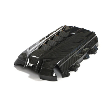 Cvrbonized Dry Carbon Fiber Engine Cover - Corvette C8