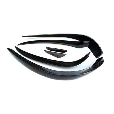 Twenty Two Tuning Mercedes Benz E-Class (A207/C207) Facelift Carbon Fibre Front Bumper Canards
