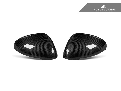 AutoTecknic Replacement Dry Carbon Mirror Covers - Porsche 95B Macan  ATK-PR-0027