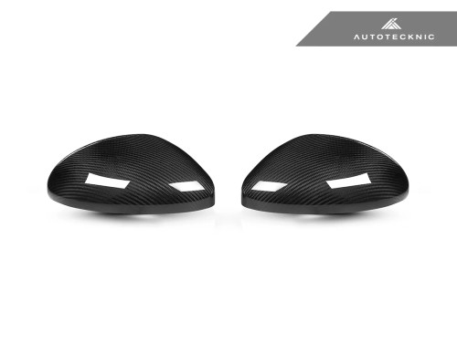 AutoTecknic Replacement Carbon Fiber Mirror Covers - Porsche 718 Cayman | Boxster  ATK-PR-0024