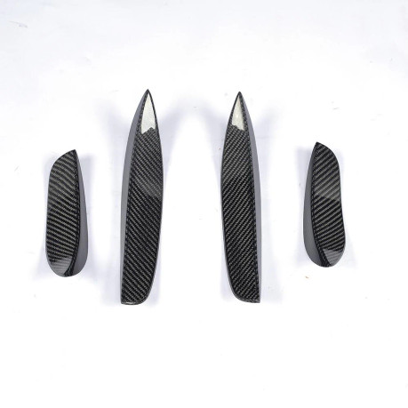 Euro Auto Design Carbon Fiber Front Canard Set - C205/W205 AMG C63