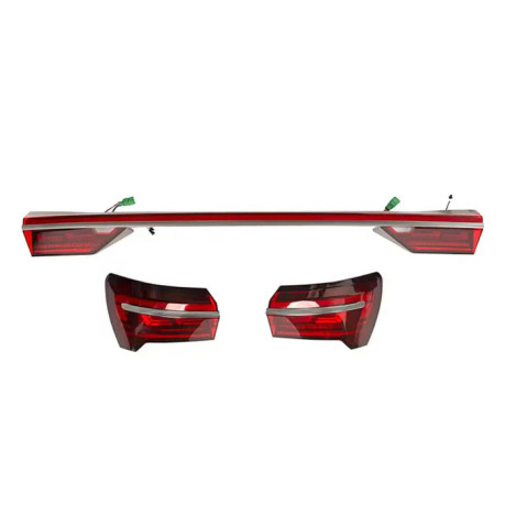 EXL Design Audi A6/S6/RS6 (C8) Matrix Style Rear Tail Lights with Light Bar