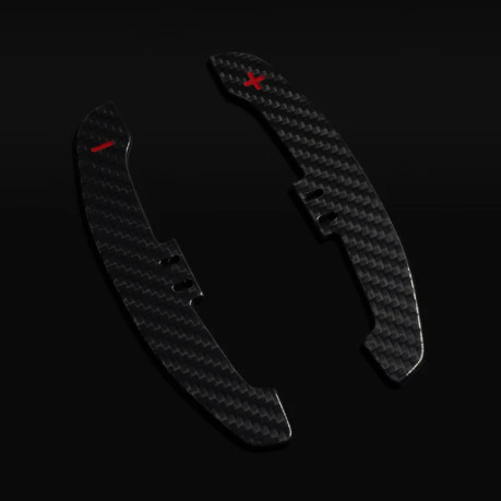 CARBONE - V1 Gloss Carbon Fiber Paddle Shifter Interchangeable Plates For BMW F/G Chassis for M2 M3 M4 M5 M6 F30 F32 F80 F82 F90 G80 G82 F87