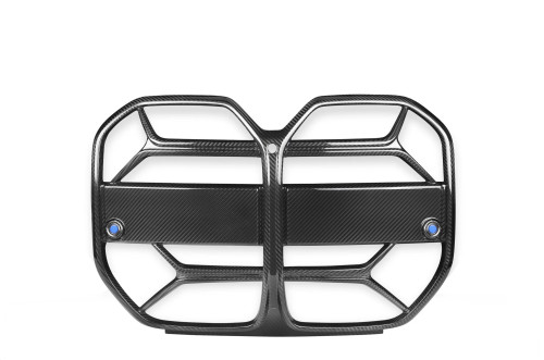 TRE Carbon BMW 4 Series Gran Coupe G26 Pre-Preg Carbon Fibre CSL Front Kidney Grilles with ACC Fitment (2021+)