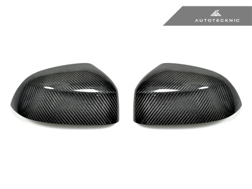 AutoTecknic Replacement Carbon Fiber Mirror Covers - BMW F25 X3 LCI | F26 X4 | F15 X5 | F16 X6  ATK-BM-0146