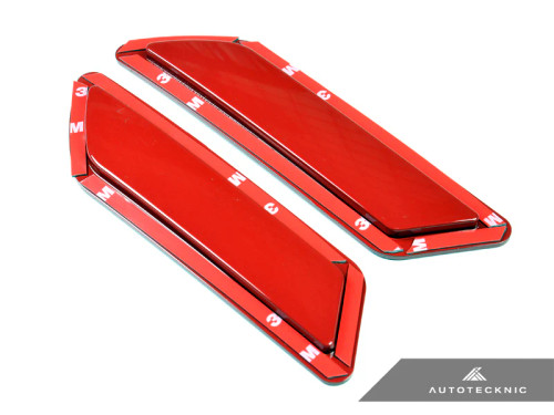 AutoTecknic Painted Front Bumper Reflectors - BMW F30 3-Series (Non-M Sport)