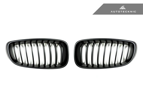 AutoTecknic Black Front Grille Set - F34 3-Series Gran Turismo