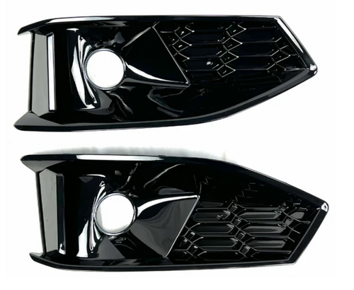 Canadian Auto Performance 2020-2025 Audi RS4 RS Fog Grilles | B9.5 Audi A4 Non S-Line - CAP-FG-027