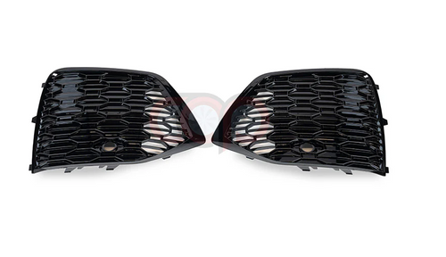 Canadian Auto Performance 2021-2024 Audi RSQ5 Fog Grilles without ACC | FY.5 B9.5 Audi Q5/SQ5 - CAP-FG-032