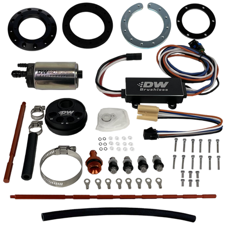 DeatschWerks Universal In-Tank Pump Mount w/ DW440 Brushless 415lph Fuel Pump & Controller  dwk9-441-C102-5008