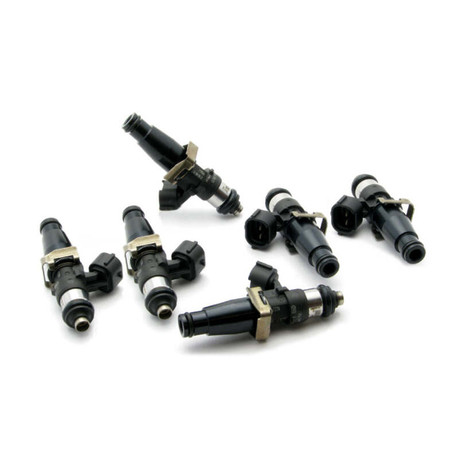 DeatschWerks Bosch EV14 Universal 60mm/11mm Matched Set of 6 Injectors 2400cc/min  dwk16S-11-2400-6 DeatschWerks Bosch EV14 Universal 60mm/11mm Matched Set of 6 Injectors 2400cc/min  dwk16S-11-2400-6
