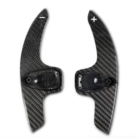 Carbon City Customs Performance Style Dry Carbon Fiber Replacement Paddle Shifters | For Audi, BMW, Mercedes Benz & Volkswagen