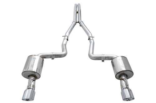 AWE Touring Edition Exhaust for 15+ Charger 6.4 / 6.2 SC - Chrome Silver Tips  awe3020-32056