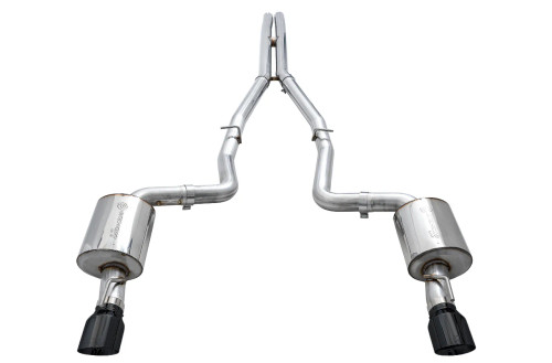 AWE Touring Edition Exhaust for 15+ Charger 6.4 / 6.2 SC - Diamond Black Tips  awe3020-33070
