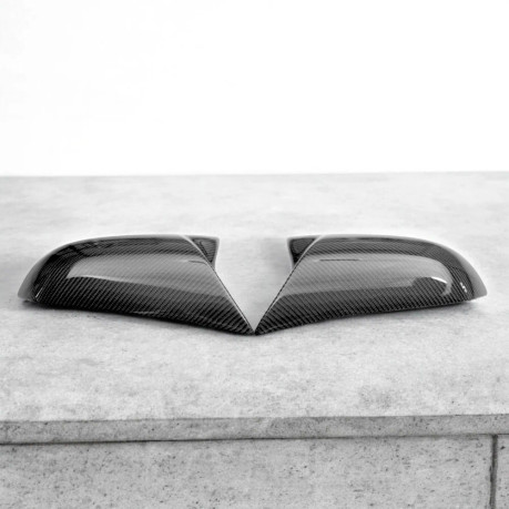 Palenon Carbon M Style Carbon Fiber Mirror Caps - BMW F2X, F3X, F87 M2, E84 X1