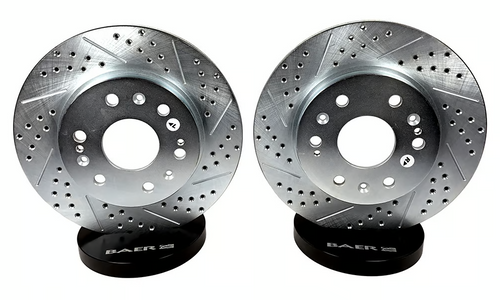Baer Brakes Claw Performance Rotors, Front For 2007-21 Toyota Tundra, 16-21 Toyota Land Cruiser, 08-22 Sequoia, 16-21 Lexus LX570 - 31482-020 Baer Brakes Claw Performance Rotors, Front For 2007-21 Toyota Tundra, 16-21 Toyota Land Cruiser, 08-22 Sequoia, 16-21 Lexus LX570 - 31482-020