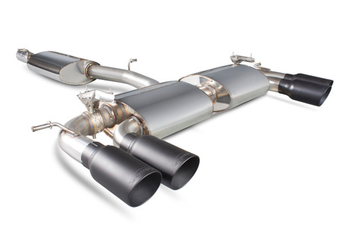Scorpion Exhaust Resonated cat/gpf back system & electronic valves For GolF R MK7.5 Facelift GPF & Non GPF Models  