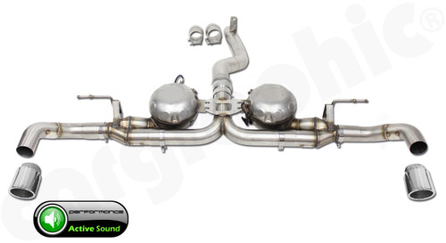 CARGRAPHIC X4 M40i-Look Active Sound System w/Twin Actuators For BMW X4 F26 Diesel - PERF26DSMER2