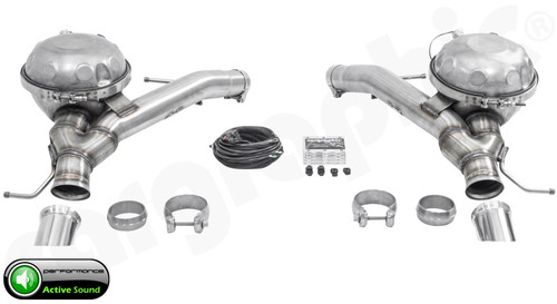 CARGRAPHIC Active Sound System For Land Rover Range Rover Sport L494 V6 / V8 Diesel (Facelift Version) - PERRRL494DETERSMFL