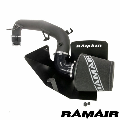 Ramair Performance Foam Cold Air Intake Kit for 2.3 Ecoboost MK3 Ford Focus RS - Black  JSK-118-BK
