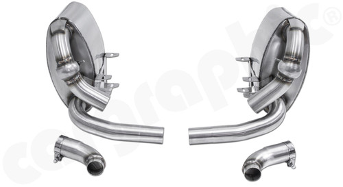 CARGRAPHIC Sport Rear Silencer Set (TÜV Version) For Porsche 997.1 Carrera 2 / 4 3.6L - CARP97ET36