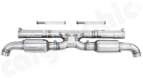 CARGRAPHIC Final Silencer Replacement X-Pipe (SUPER SOUND Version) For Porsche 997.1 GT2 3.6L & 997.2 GT2 RS / Turbo / Turbo S - PERP97TDFIETERSIL CARGRAPHIC Final Silencer Replacement X-Pipe (SUPER SOUND Version) For Porsche 997.1 GT2 3.6L & 997.2 GT2 RS / Turbo / Turbo S - PERP97TDFIETERSIL