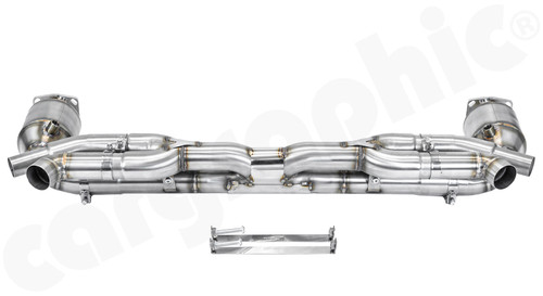 CARGRAPHIC Turbo-Back Sport Exhaust System w/Sport Catalytic Converters (RACE SOUND Version) For Porsche 991 Turbo / Turbo S 3.8L - PERP91TETRACE CARGRAPHIC Turbo-Back Sport Exhaust System w/Sport Catalytic Converters (RACE SOUND Version) For Porsche 991 Turbo / Turbo S 3.8L - PERP91TETRACE