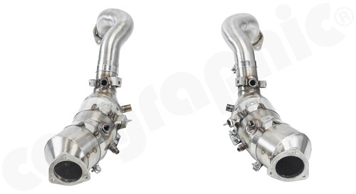 CARGRAPHIC 200CPSI Catalytic Converter Set For Porsche 718 Boxster Spyder RS & Cayman GT4 RS 4.0L - CARP82GT4RSKATOBD2 CARGRAPHIC 200CPSI Catalytic Converter Set For Porsche 718 Boxster Spyder RS & Cayman GT4 RS 4.0L - CARP82GT4RSKATOBD2