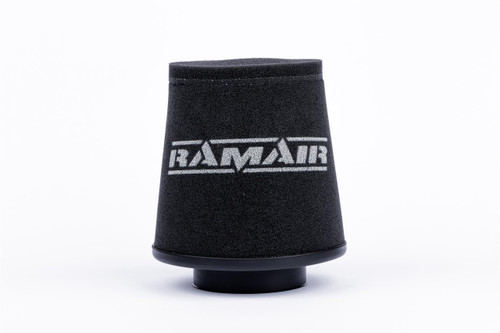 Ramair Foam Performance Universal Cone Intake Rubber Neck Air Filter 76mm (3inch) ID CC-204JS