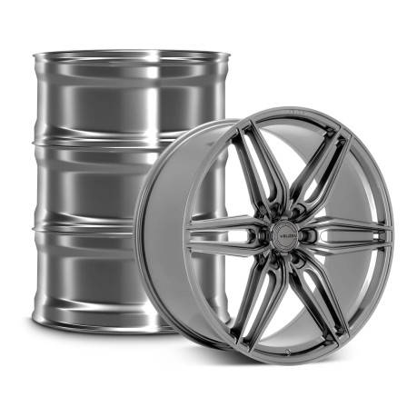 Velgen 2009-2020 Ford F-150 VFF-6 Wheel Kit - Gloss Gunmetal - 24x10