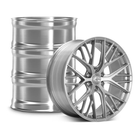 Velgen 2015-2020 Ford F-150 VFF-12 Wheel Kit - Brushed Clear - 22x10