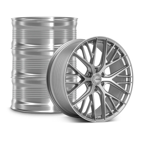 Velgen 2021+ GMC Yukon/Yukon XL VFF-12 Wheel Kit - Gloss Silver - 24x10