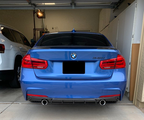 XPH Performance Look Diffuser For BMW F30 328 335 340 XPH Performance Look Diffuser For BMW F30 328 335 340