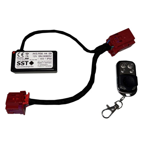 SST exhaust flap / valve control suitable for Audi S8 Type 4H YOC 2012 - 2017 AKS.S8-T4H-S8