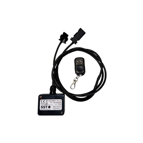 SST exhaust flap / valve control suitable for Porsche Macan GTS Type 95B 180 kW YOC 2019 - 2021 AKS.P9YA-PM1