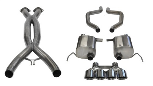 Corsa Xtreme, Sport / 2.75 in Axle-Back 4.5 in Twin Tips | 2015-2019 Corvette C7 Z06, ZR1, GS Man cor14766CB