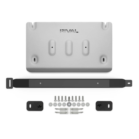 RIVAL Aluminum Transfer Case Skid Plate 2024-2025 Ford Ranger 2024-2025 Ford Ranger Raptor - rll2333.1887.3.6