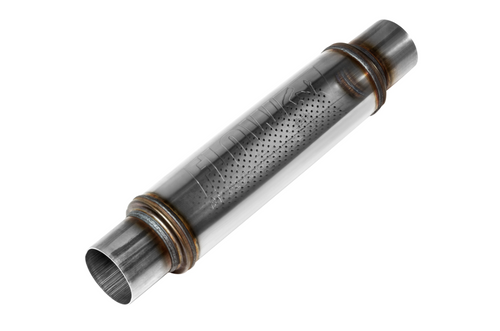 Flowmaster Flow FX Muffler Flow FX Muffler - 3.00 In/Out - Round Body - Moderate Sound - Stainless Steel - 71419