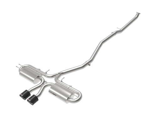 aFe Takeda 3 IN to 2-1/2 IN 304 Stainless Steel Cat-Back Exhaust System for Honda Civic Si 17-20 L4-1.5L  afe49-36618-1C