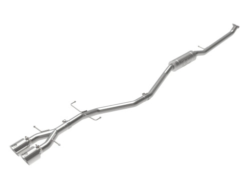 aFe Takeda 2-1/2 IN 304 Stainless Steel Cat-Back Exhaust System for Honda Civic Si Coupe 17-20 L4-1.5L