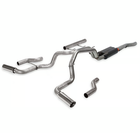 Flowmaster American Thunder Cat-Back Exhaust System Fits 2014-2024 RAM 3500 Crew Cab & MegaCab Trucks, 6.4L Engine with Single or Dual Rear Wheels. - Aggressive to moderate sound - 817932