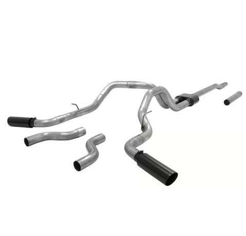 Flowmaster Outlaw Cat-back Exhaust System Fits 2004-2008 Ford F-150 with 4.6L or 5.4L engine. - Aggressive sound - 817696