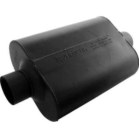 Flowmaster Super 44 Series Chambered Muffler Super 44 - 3.00 Center In / 3.00 Center Out - Aggressive Sound - 943045