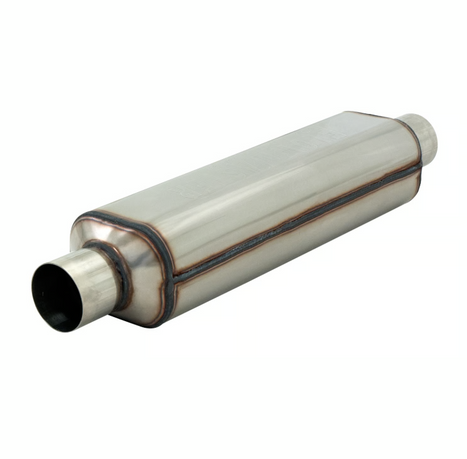 Flowmaster Super HP-2 Muffler 304SS Super HP-2 Muffler 304SS - 2.50 Center In./2.50 Center Out - Moderate Sound - 12518304
