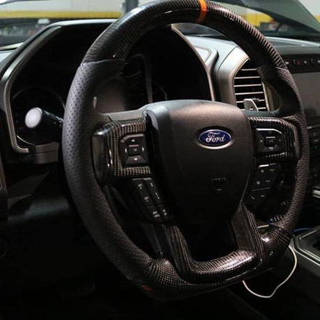 Dinmann CF | Ford Raptor SVT | Steering Wheel - With up to $450 Refund Option Dinmann CF | Ford Raptor SVT | Steering Wheel - With up to $450 Refund Option