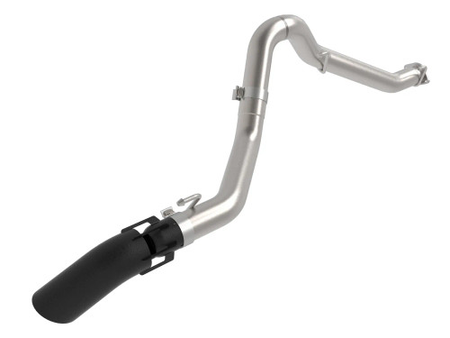 aFe Vulcan Series 3 IN 304 Stainless DPF-Back Hi-Tuck Exhaust System w/ Black Tip for Jeep Gladiator (JT) 21-23 V6-3.0L (td) afe49-38094-B