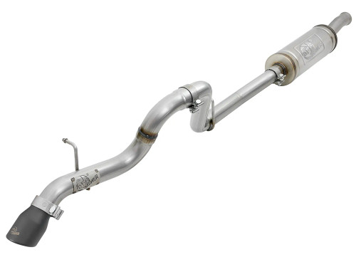 aFe MACH Force-Xp Hi Tuck 2-1/2 IN 409 Stainless Steel Cat-Back Exhaust System for  Jeep Wrangler (JL) 18-25 V6-3.6L afe49-48065-1B