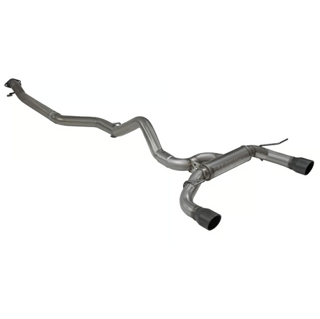Flowmaster Flow FX Cat-Back Exhaust System Fits 2021-2025 Ford Bronco 2.3/2.7-liter, Flow FX Cat-Back 3.00-inch Stainless Steel Exhaust System, 4.00-inch Black Ceramic-Coated Tips, Dual Out Rear Exit, 2 Door Models - 718146