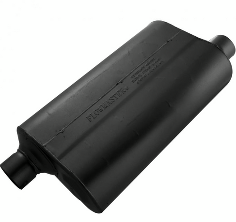 Flowmaster Super 50 Series Chambered Muffler Super 50 - 2.50 Offset In / 2.50 Offset Out - Mild Sound - 52558
